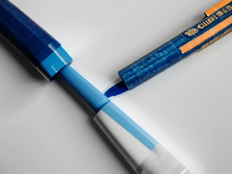 Whiteboard-Session: Hand zeichnet mit blauem Marker eine Box als visuelle Notiz im Konfliktmanagement-Meeting